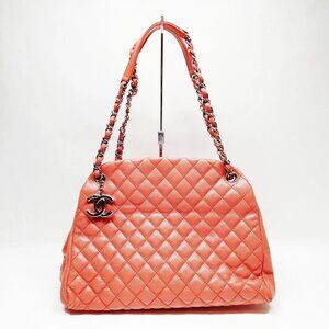 Authentic Chanel Hand Bag Red Caviar Skin Tote Bag mn1134-021426